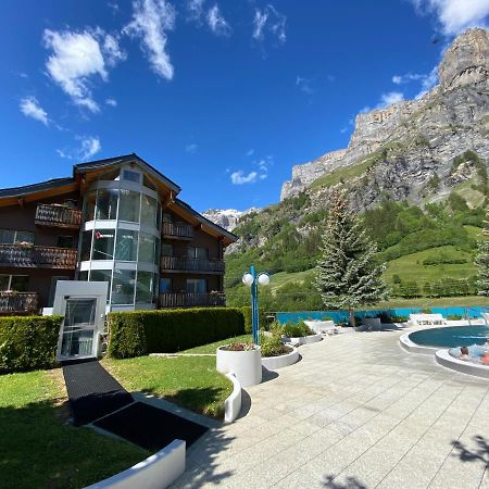 Hotel Viktoria-Leukerbad-Therme Extérieur photo