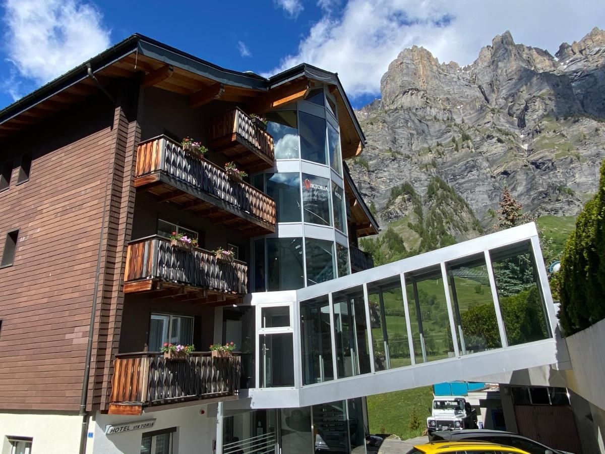 Hotel Viktoria-Leukerbad-Therme Extérieur photo