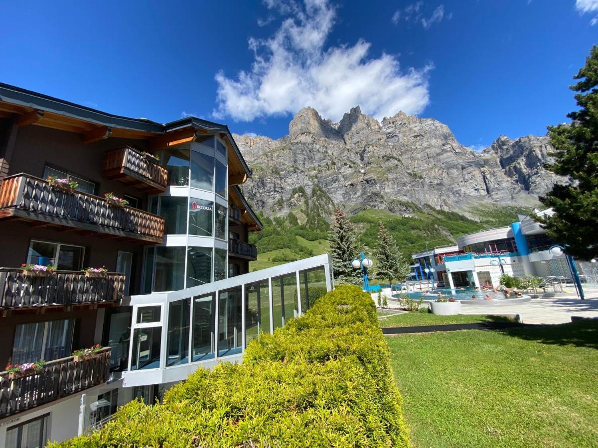 Hotel Viktoria-Leukerbad-Therme Extérieur photo