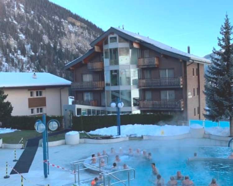 Hotel Viktoria-Leukerbad-Therme Extérieur photo