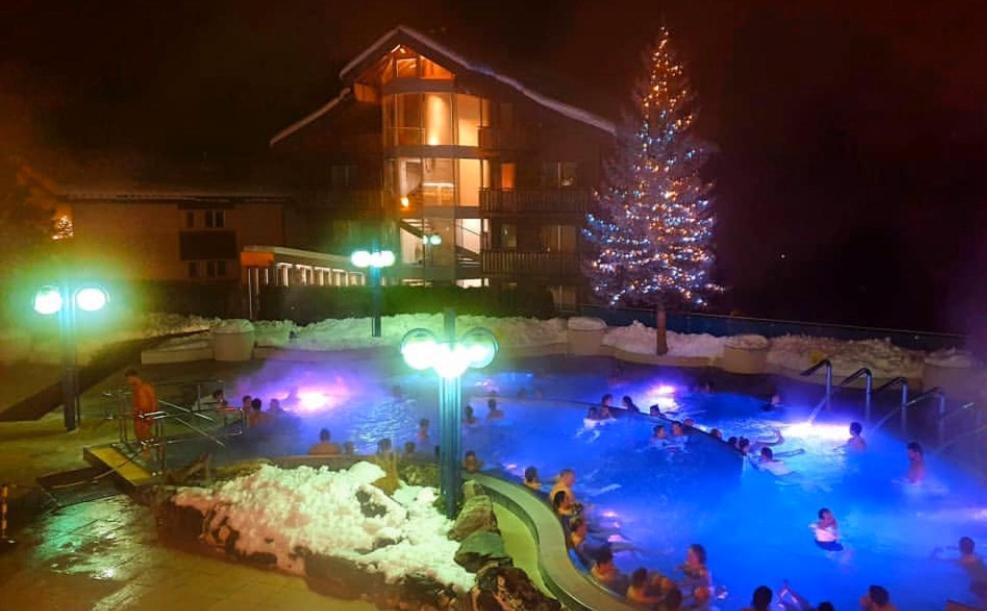 Hotel Viktoria-Leukerbad-Therme Extérieur photo